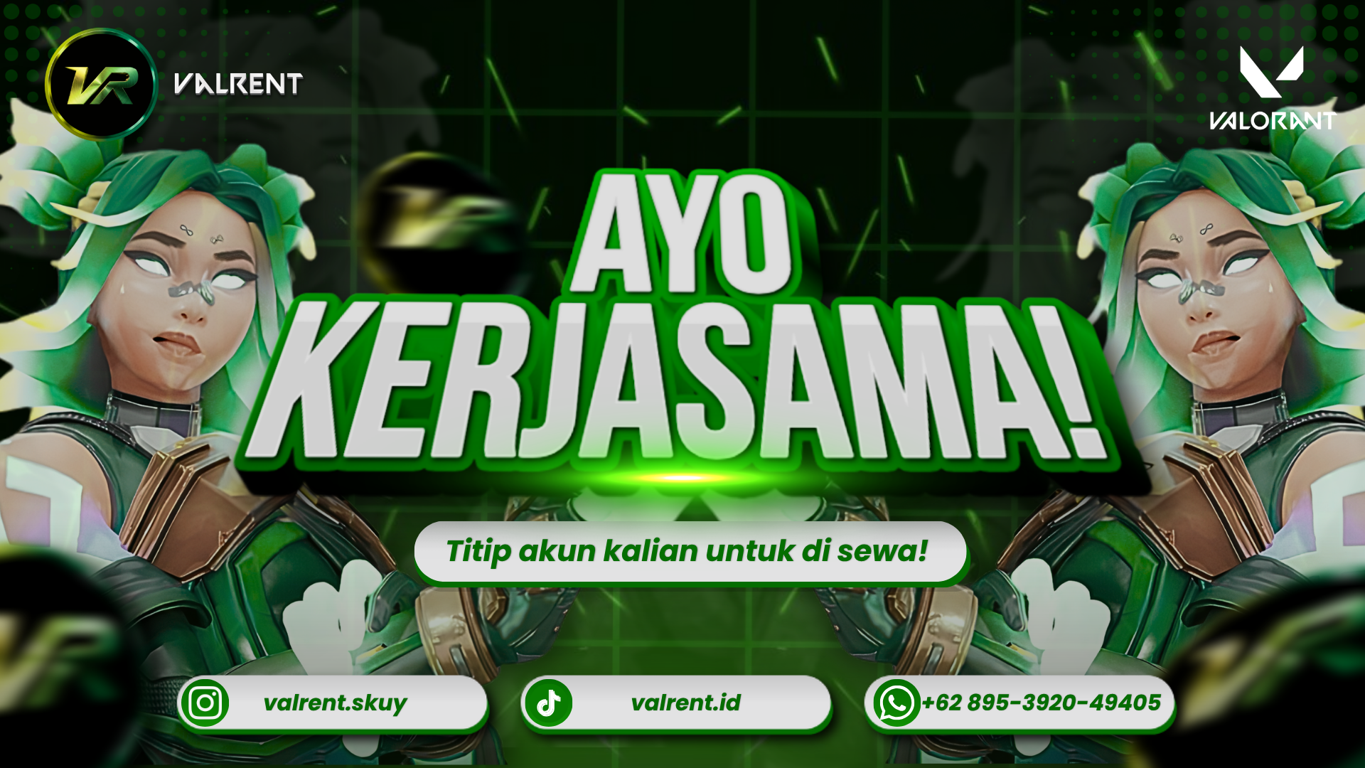 Program Kerjasama Titip Akun Valorant Sultan untuk Disewakan di SKUYRENT